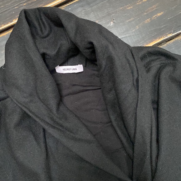 Helmut Lang Sonar Wool Vest w/ Asymmetrical Zipper Front and Side Slide Pockets - Picture 6 of 16